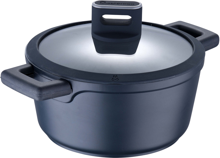 Кастрюля с крышкой MasterPro Indigo 20 см 1.3 л (BGMP-7978) 
