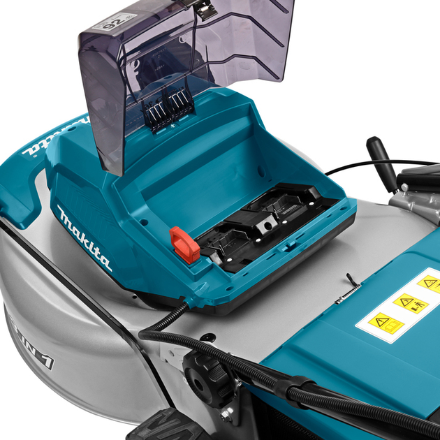 Газонокосарка акумуляторна Makita 2 x 18V DLM460Z (0088381866842) - зображення 5