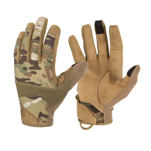 Перчатки тактические Helikon-Tex Range Tactical Gloves Multicam/Coyote, XL - изображение 1