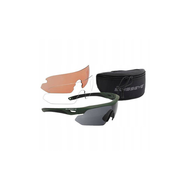 Тактичні окуляри Swiss Eye Nighthawk Olive (40293) - зображення 2