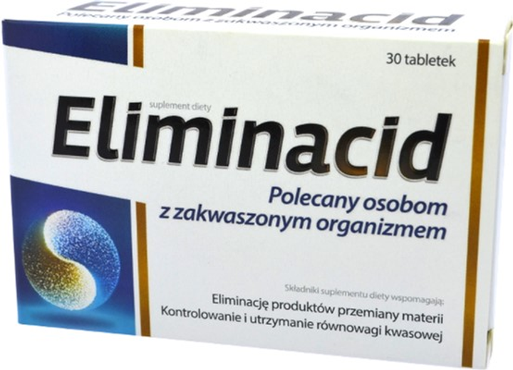 Вітамінно-мінеральний комплекс Aflofarm Eliminacid 30 таблеток (5902020845881) - зображення 1