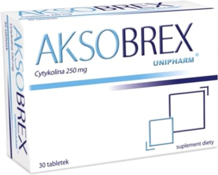 Мінеральний комплекс Unipharm Aksobrex 30 таблеток (5903228165078) - зображення 1