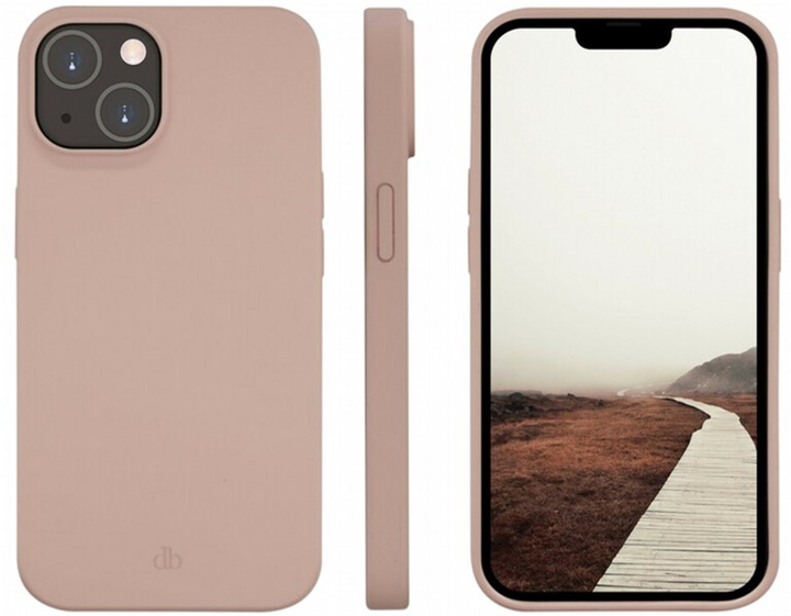 Etui plecki Dbramante1928 Greenland do Apple iPhone 14 Pink sand (5711428016096) - obraz 4
