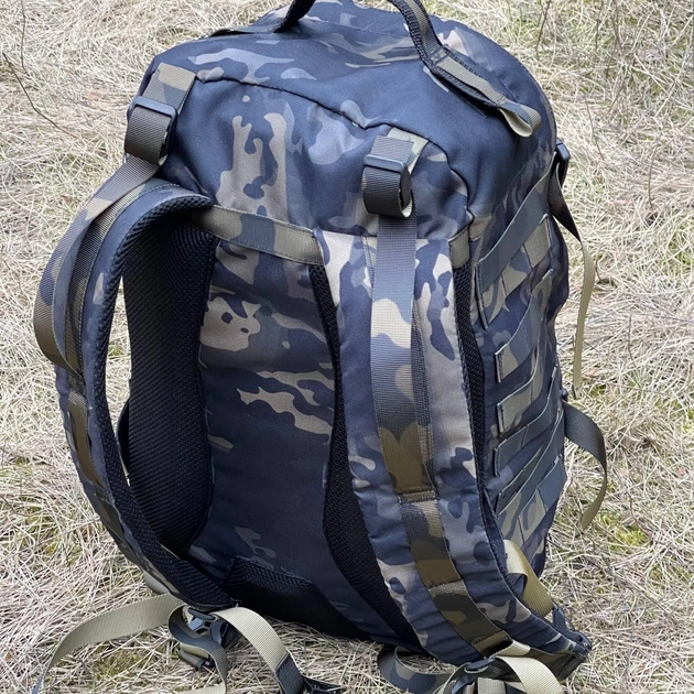 РБИ тактический штурмовой рюкзак RBI. Объем 32 литра. Ткань CORDURA Multicam Black. - изображение 2