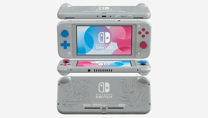Консоль Nintendo Switch Lite Pokemon Zacian and Zamazenta Limited Edition Модифицированная 128GB Dark Grey + 5 Встроенных Игр Б/У - Фото 6 Консоль Nintendo Switch Lite Pokemon Zacian and Zamazenta Limited Edition Модифицированная 128GB Dark Grey + 5 Встроенных Игр Б/У - изображение 6
