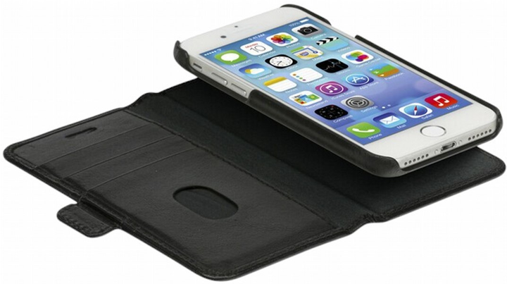 Чохол-книжка Dbramante1928 Lynge для Apple iPhone 6/6s/7/8/SE Black (5711428010872) - зображення 5