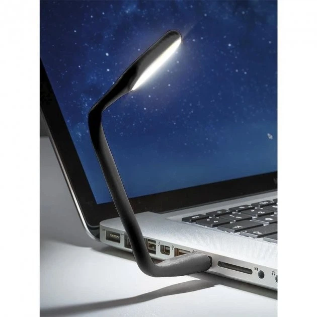Гнучка USB Led лампа для ноутбука, повербанка - зображення 5