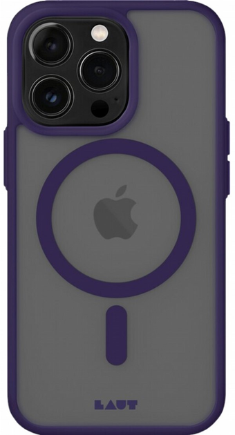 Etui plecki Laut Huex do Apple iPhone 14 Pro Max Dark Purple (4895206931397) - obraz 1