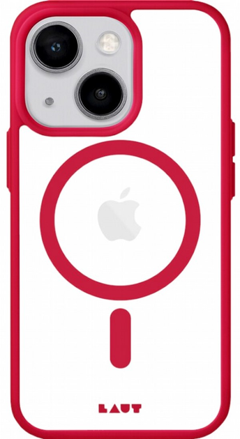 Etui plecki Laut Huex do Apple iPhone 14 Pro Red (4895206931052) - obraz 1