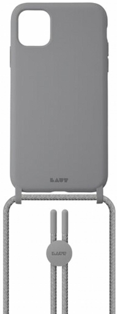 Панель Laut Pastels Necklace для Apple iPhone 12 mini Grey (4895206919555) - зображення 2