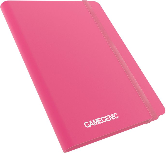 Альбом для карток Gamegenic Casual Album 18 кишень із застібкою на гумці Pink (4251715404430) - зображення 4