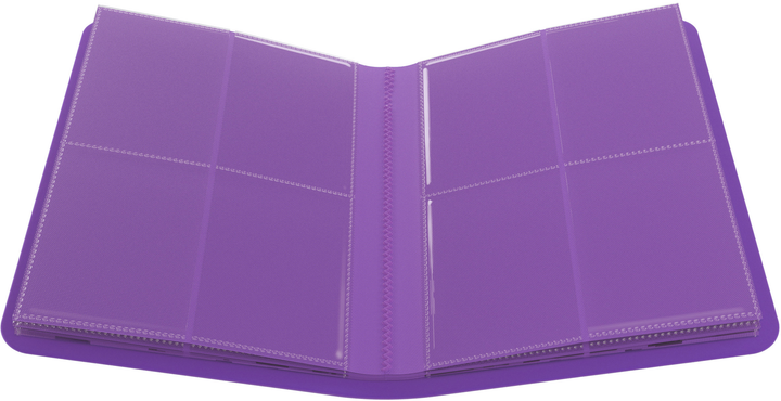 Альбом для карток Gamegenic Casual Album 8-кишень із застібкою на гумці Purple (4251715404553) - зображення 5