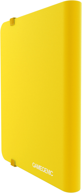 Альбом для карток Gamegenic Casual Album 8-кишень із застібкою на гумці Yellow (4251715404591) - зображення 3
