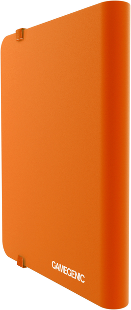 Альбом для карток Gamegenic Casual Album 8-кишень із застібкою на гумці Orange (4251715404577) - зображення 3