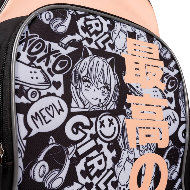 Рюкзак школьный полукаркасный YES S-100 Anime (559579) - изображение 12