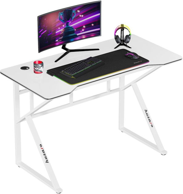 Ігровий стіл Huzaro Hero 1.6 White - зображення 3