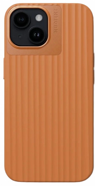 Etui plecki Nudient Bold do Apple iPhone 15 Tangerine Orange (7340212985515) - obraz 1