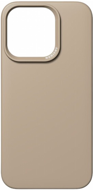 Etui plecki Nudient Thin do Apple iPhone 15 Pro Clay Beige (7340212986727) - obraz 1
