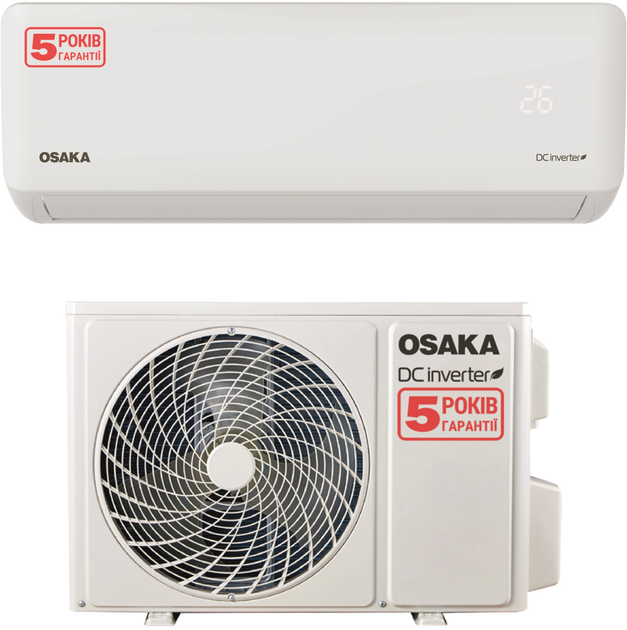 Акція на Кондиціонер OSAKA ELITE DC INVERTER STV-07НН від Rozetka