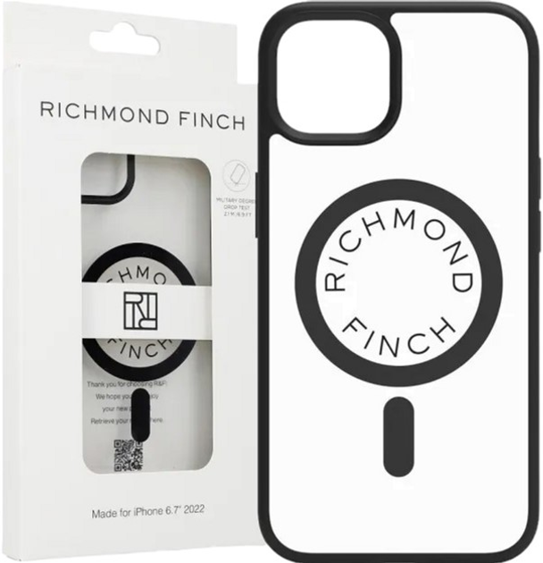Etui plecki Richmond & Finch Clear Magsafe do Apple iPhone 14 Plus Transparent (7350111355678) - obraz 1