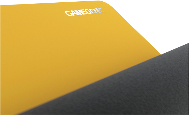 Mata do gry Gamegenic Playmat Prime 2 mm 610 x 350 mm Yellow (4251715407233) - obraz 5