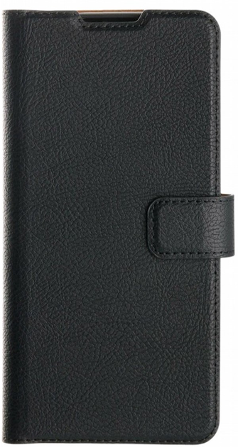 Etui z klapką Xqisit Slim Wallet do Xiaomi 12 Pro Black (4029948216591) - obraz 1