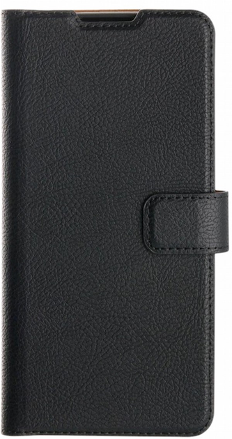 Etui z klapką Xqisit Slim Wallet do Xiaomi Redmi Note 11 5G Black (4029948216546) - obraz 1