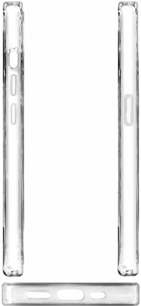 Панель Xqisit Antishock для Apple iPhone 15 Plus Clear (4029948227542) - зображення 2