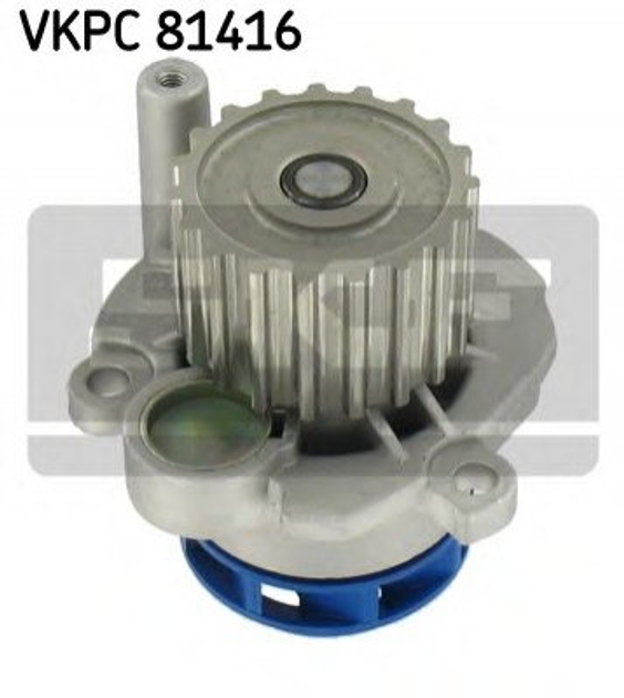 Водяний насос SKF VKPC81416 Skoda Fabia; Volkswagen Polo; Seat Ibiza 045121011C, 045121011CX - зображення 1