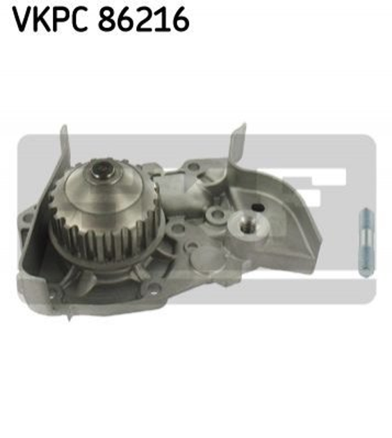 Водяний насос SKF VKPC86216 Renault Megane, Kangoo, Clio; Dacia Solenza 7700866518, 8200146301 - зображення 1