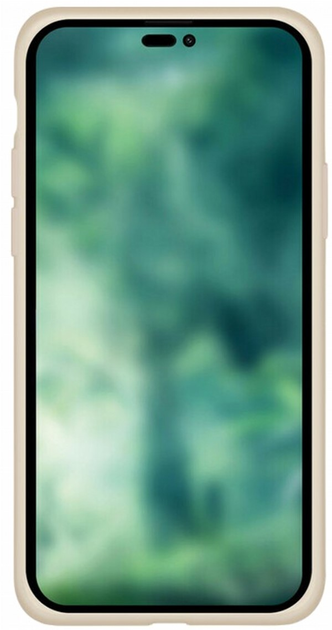 Etui plecki Xqisit Silicone Case do Apple iPhone 14 Pro Silky Nude (4029948220161) - obraz 2