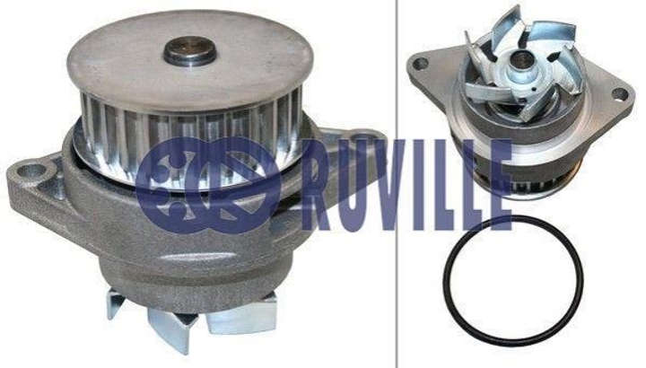 Водяний насос RUVILLE 65468 Volkswagen Polo, Golf, Vento, Caddy; Seat Ibiza, Cordoba; Skoda Felicia, Octavia 030121005N, 030121005NV, 030121005NX - зображення 1