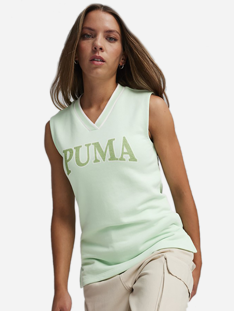 Спортивная майка женская Puma Squad 67870388 XS Fresh Mint ...