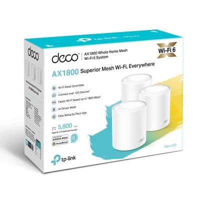 Маршрутизатор TP-Link DECO-X20-3-PACK - изображение 3