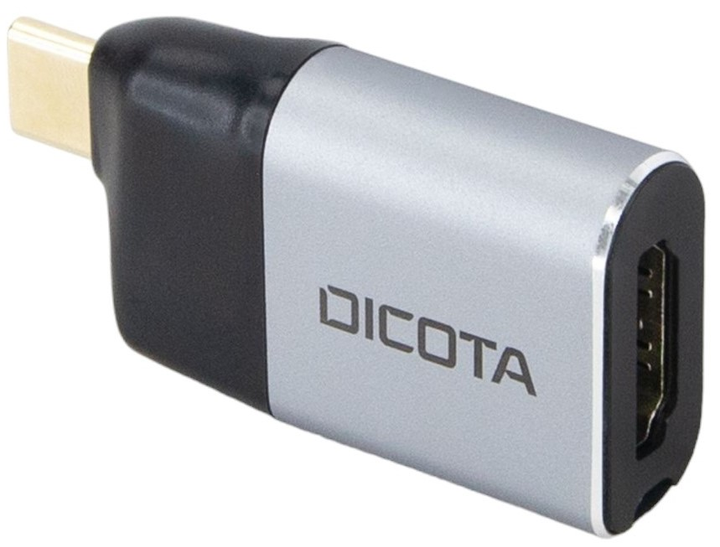 Adapter Dicota USB Type-C - HDMI Silver (7640239421240) - obraz 1
