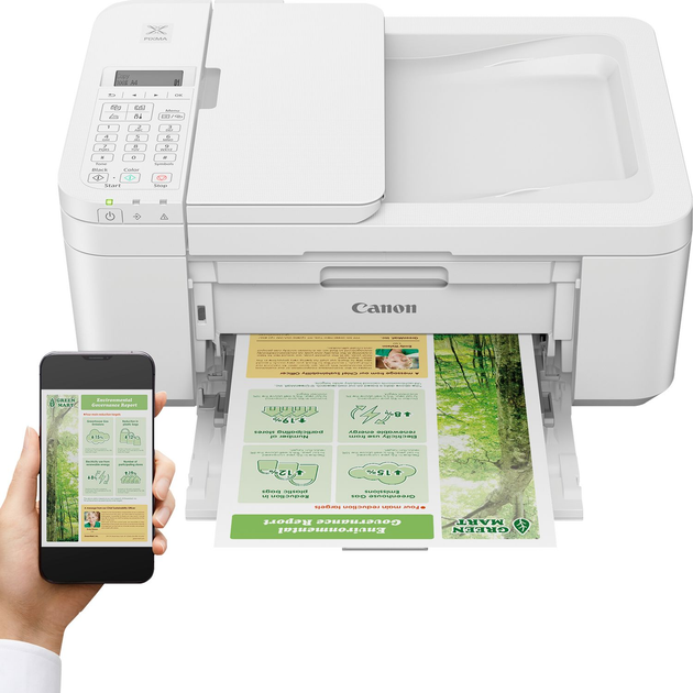 Urządzenie wielofunkcyjne Canon PIXMA TR4751i White (5074C026) - obraz 5