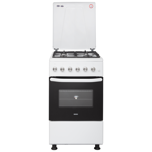 Плита газова ELEYUS CAST 5001 CF WH - зображення 1