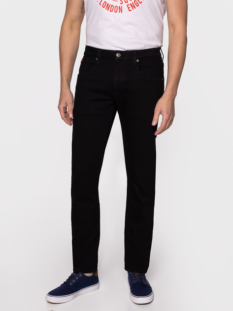 Jeansy slim fit męskie Lee Cooper NORRIS-1900 32-32 Czarne (5905991702337) - obraz 1