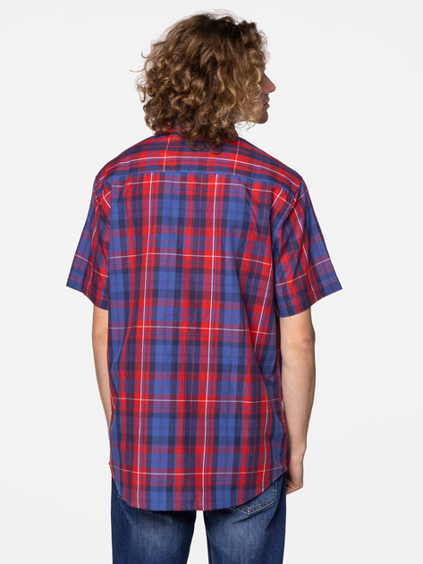 Koszula męska bawełniana Lee Cooper SAM2-5683 XL Czerwona (5904347392710) - obraz 2