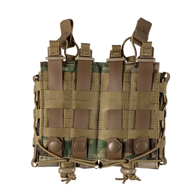 Підсумок для магазинів 5.11 Tactical Flex Double Multi-Caliber Mag Pouch Multicam (57103MC-169) - зображення 2