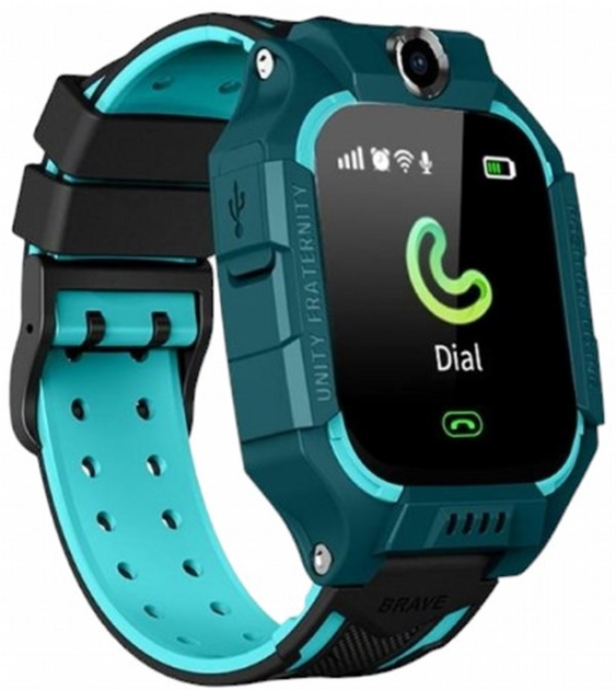 Smartwatch Bemi K2 Water Resist IP67 Sim GPS Turkus (BEM-K2-TUR) - obraz 2