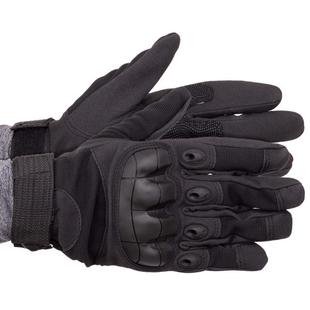 Перчатки тактические с закрытыми пальцами SP-Sport BC-8792 M Черный - изображение 1