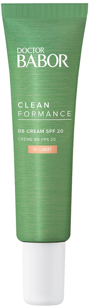 Крем для обличчя Babor Doctor Babor Cleanformance BB Cream SPF 20 Light 40 мл (4015165358039) - зображення 1
