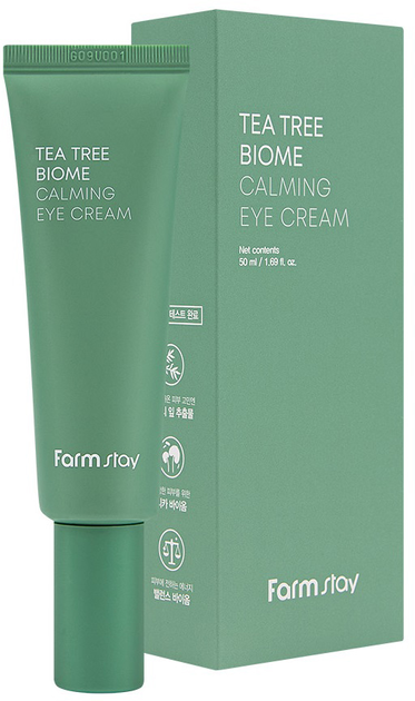 Крем для шкіри навколо очей FarmStay Tea Tree Biome 50 мл (8809783321423) - зображення 1