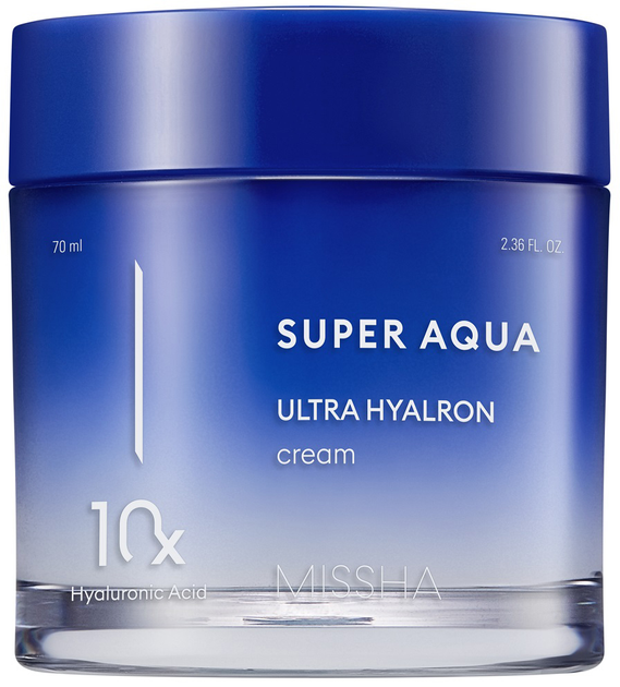 Крем для обличчя Missha Super Aqua Ultra Hyaluron 70 мл (8809747928699) - зображення 1