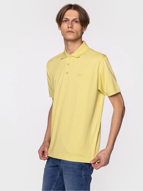 Koszulka polo męska Lee Cooper ALAN-4106 XL Żółta (5904347392994) - obraz 3