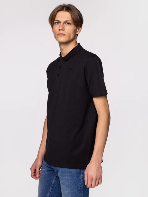 Koszulka polo męska Lee Cooper ALAN-7124 L Grafitowy (5904347392246) - obraz 4