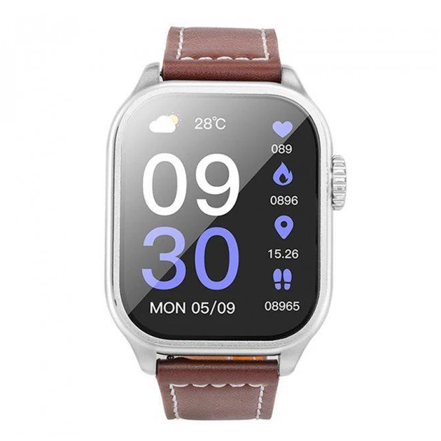 Смарт годинник Smart Watch Hoco Y17 Блютуз v5.0, ємністю 300mAh, IP68 / Android, iOS Золотий - зображення 6