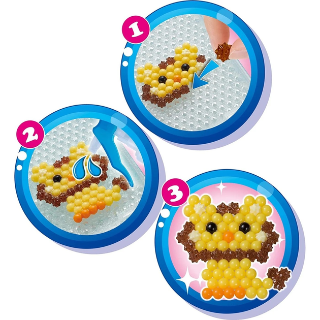 Мозаїка Epoch Aquabeads Animal Buddies 600 деталей (5054131319154) - зображення 4