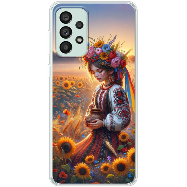 Силиконовый Чехол с Картинкой для Samsung Galaxy A73 5G (A736) Принт ...